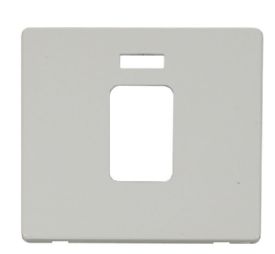 SCP201PW  Definity 45A 1 Gang Switch & Neon Cover Plate